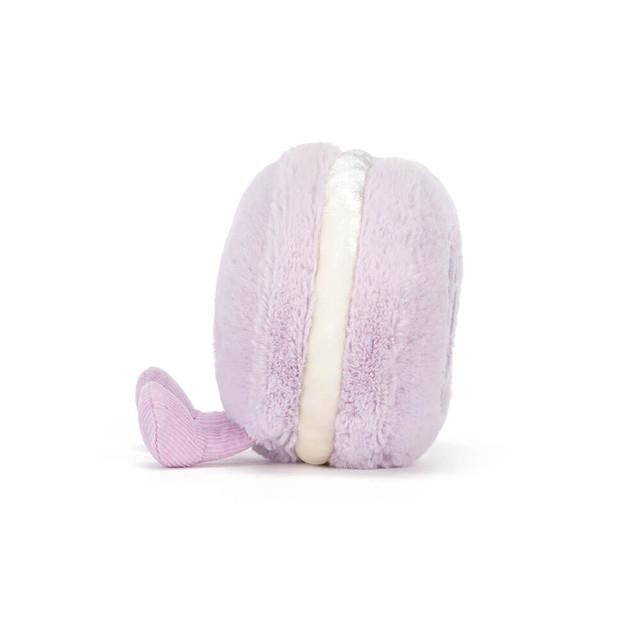 Jellycat Amuseables May Macaron Lavender Side Facing