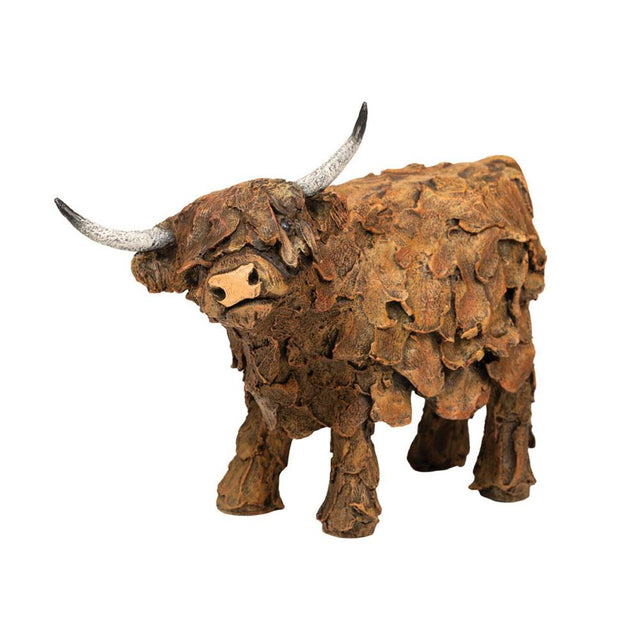 Gordon Highland Cow Figurine