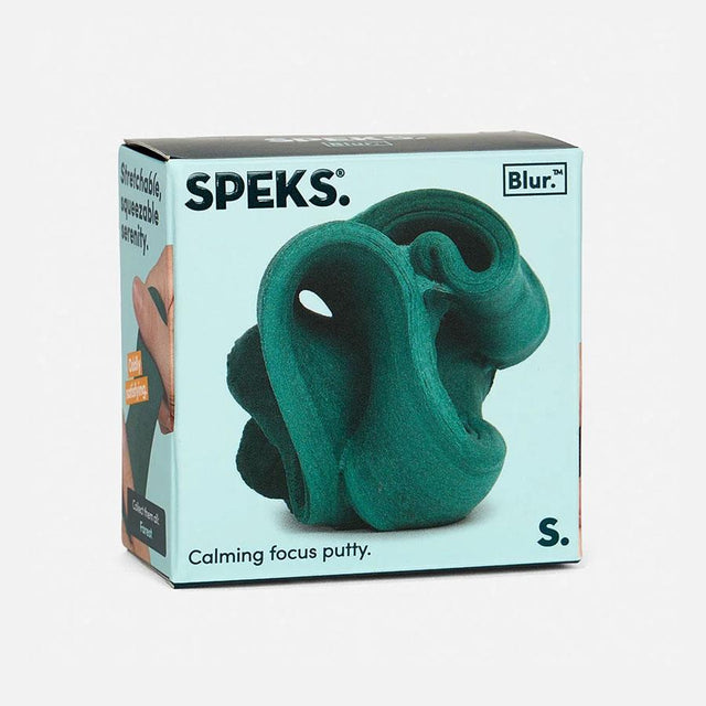 Green Blur Calming Focus Putty