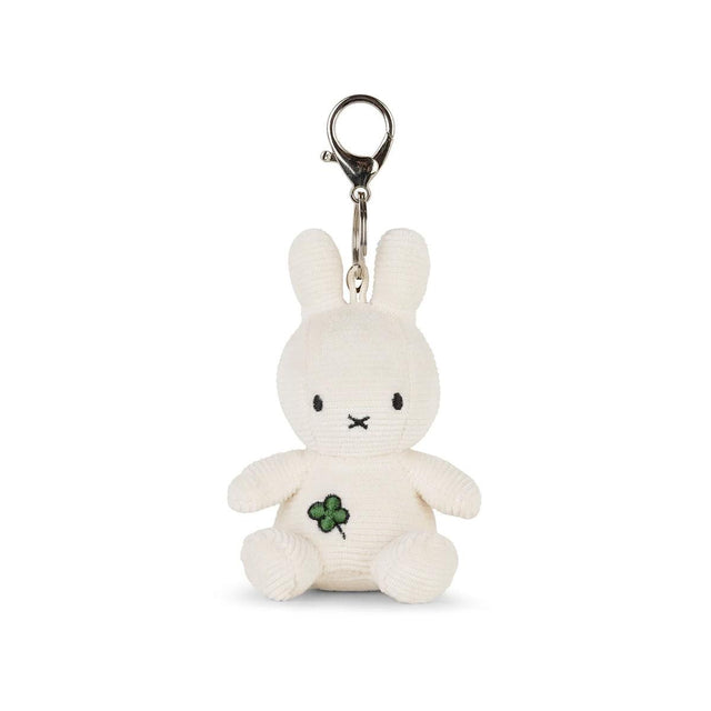 Four Leaf Clover Off-white Miffy Keyring
