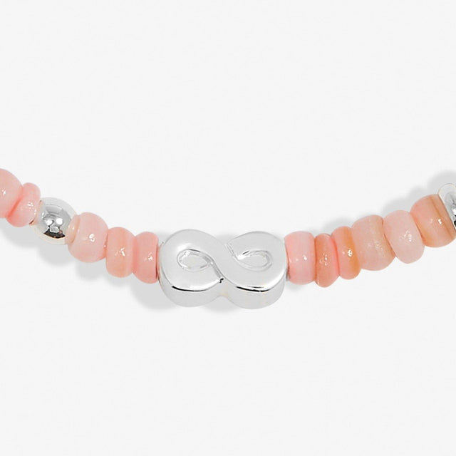 Joma Jewellery Friendship Forever Beaded Bracelet Close Up