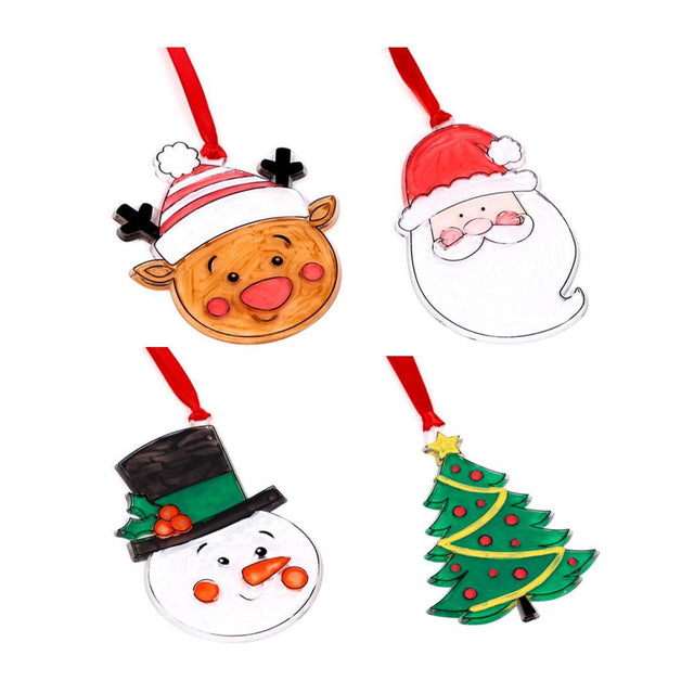 Paint Your Own Christmas Decoration - Assorted Motifs