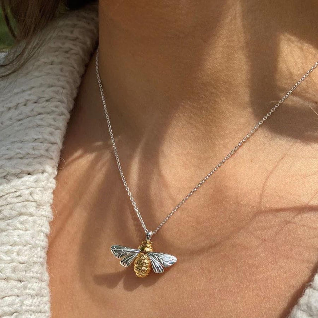 Queen Bee Pendant Necklace