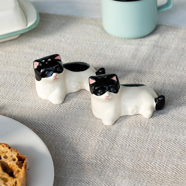 Cats Ceramic Salt and Pepper Shakers