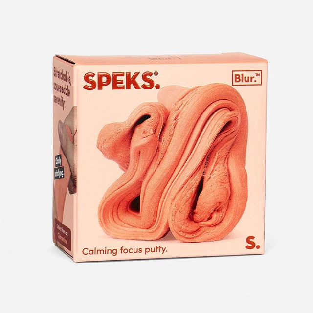 Orange Blur Calming Focus Putty