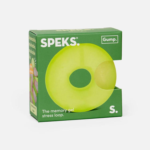 Algae Green Gump Loop Memory Gel Stress Ball