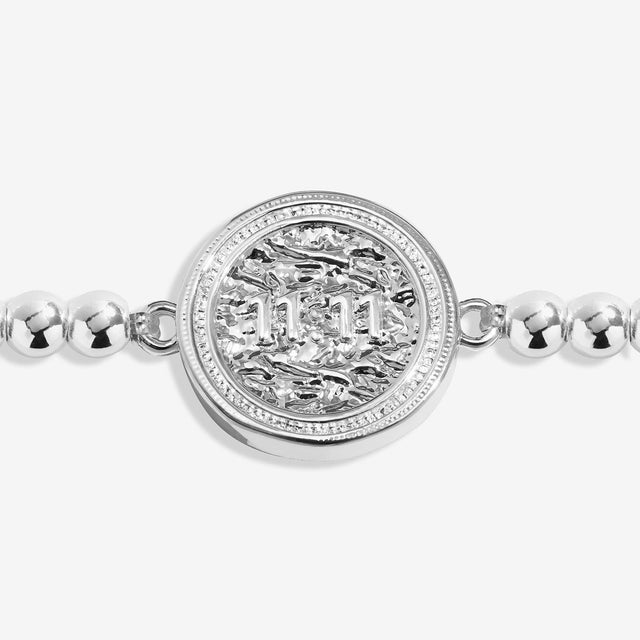 A Little 11:11 Make A Wish Charm Bracelet Close Up