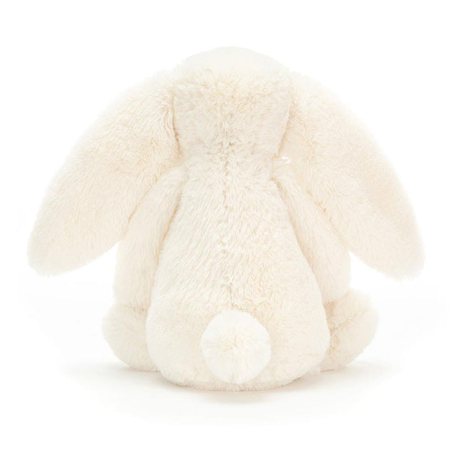 Jellycat Bashful Cream Bunny Original Medium Back Facing