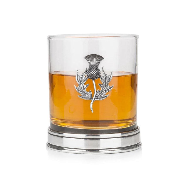 Thistle Tumbler with Polished Base