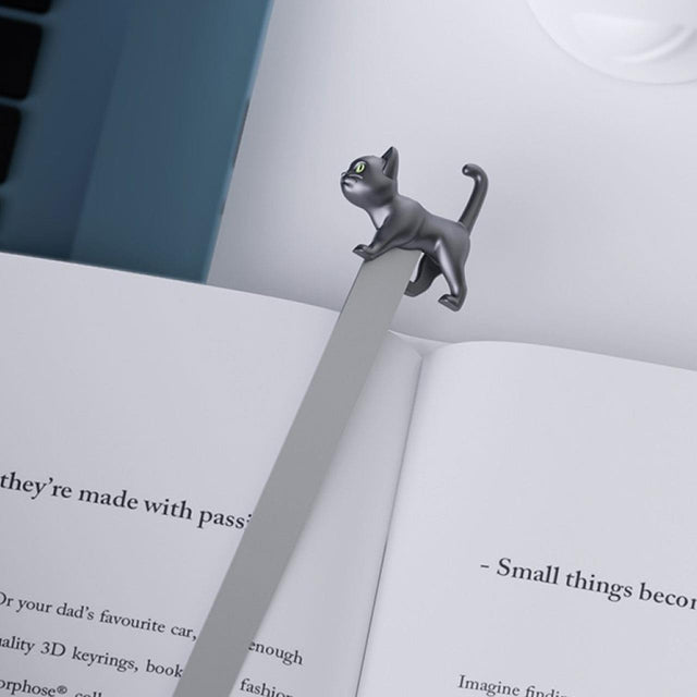 Black Cat Bookmark in a Tube