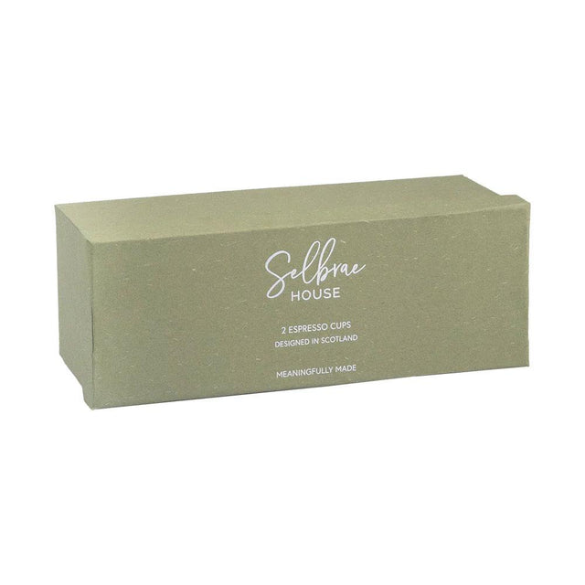 Mr & Mrs Ceramic Espresso Cups Set