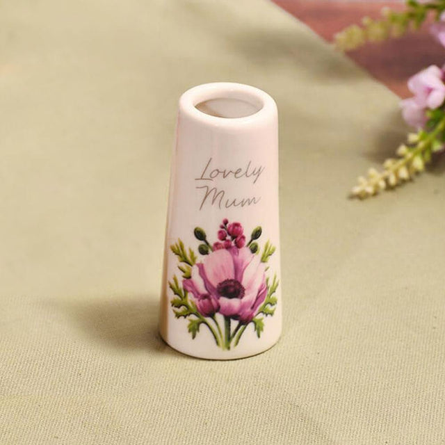 Lovely Mum Mini Bud Vase