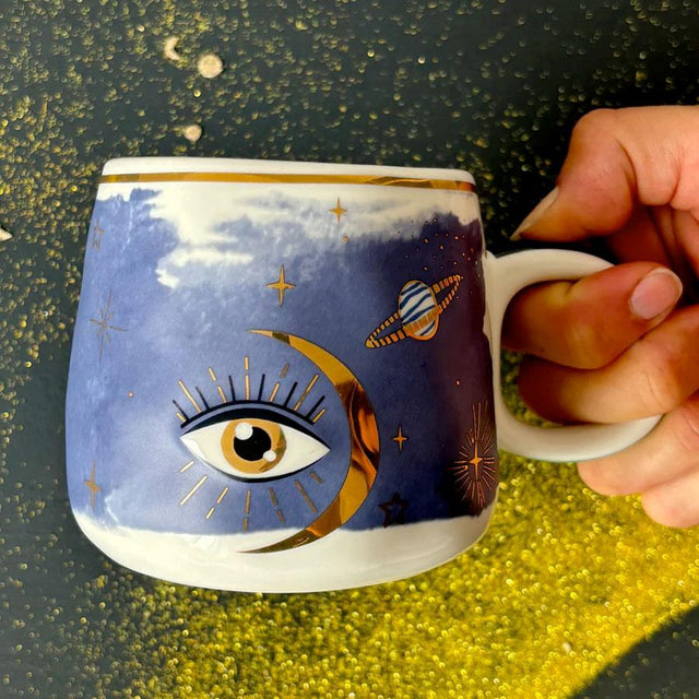 House of Disaster After Dark Celestial Eye Ceramic Mug