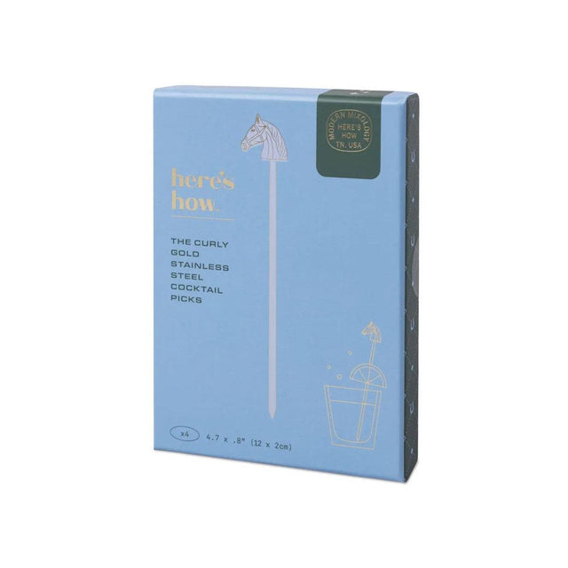 The Curly Horse Cocktail Picks Set