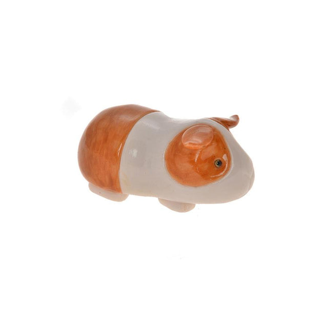 Mini Guinea Pig Porcelain Decoration