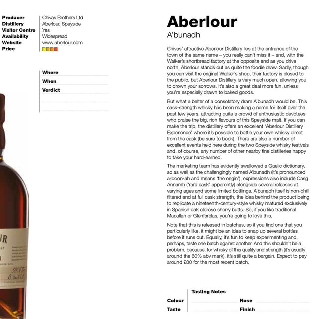 Whiskies To Try Before You Die Book