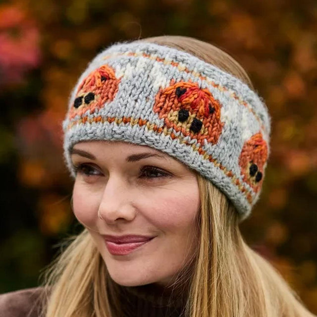 Highland Cow Merino Wool Headband