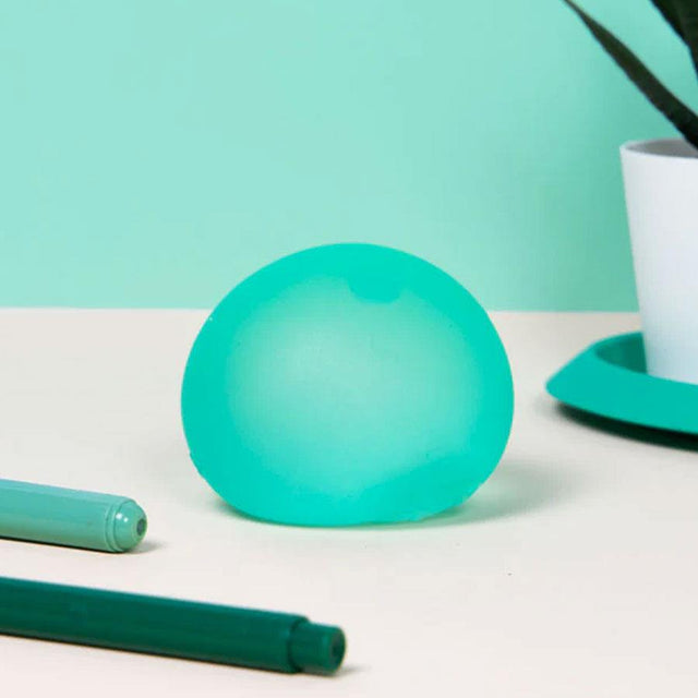 Sea Glass Teal Gump Memory Gel Stress Ball