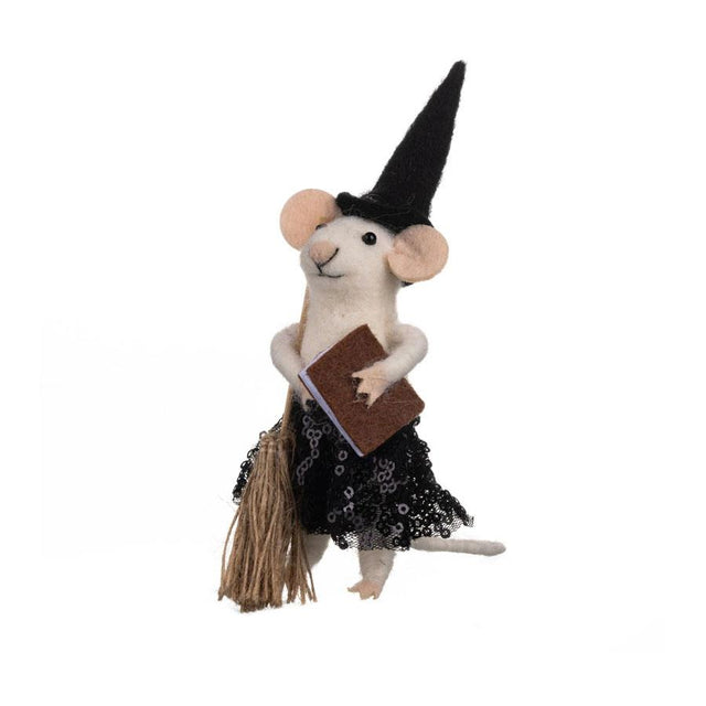 The Mouse Witch Felt Decoration