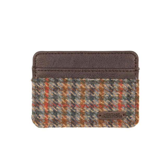 Houndstooth Heritage Tweed Card Holder