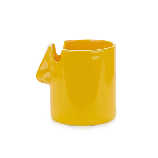 Mustard Pen and Glasses Holder Side Facing