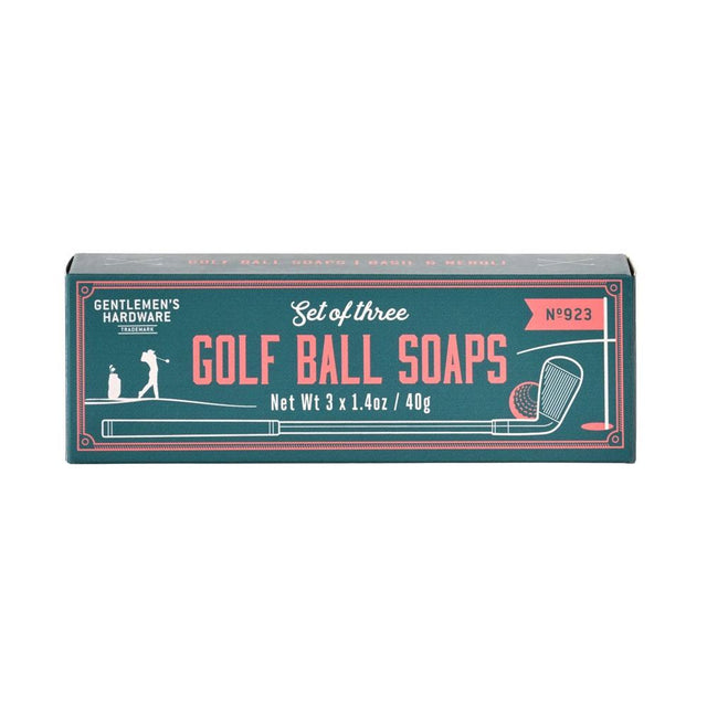 Basil and Neroli Golf Ball Soaps Set