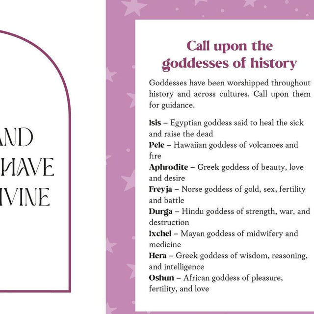 How To Awaken Your Inner Goddess Book Page Detail