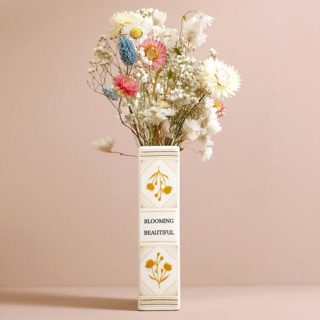 Lisa Angel Little Book of Flowers Ceramic Vase Side Facing
