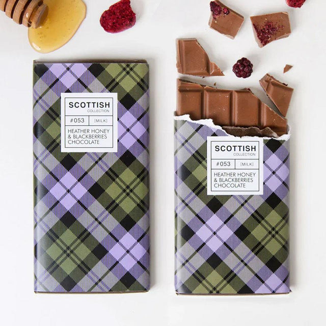 Quirky Gift Heather Honey & Blackberry Chocolate Bar