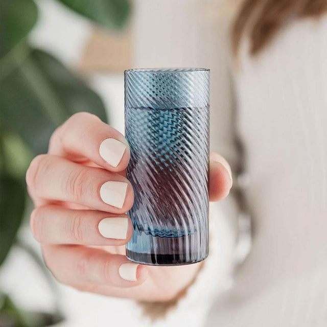 Pink, Peach, Green & Blue Twist Shot Glasses Set