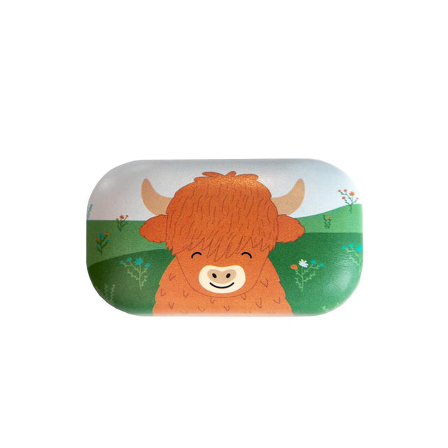 Sass and Belle Highland Cow Mini Travel Case