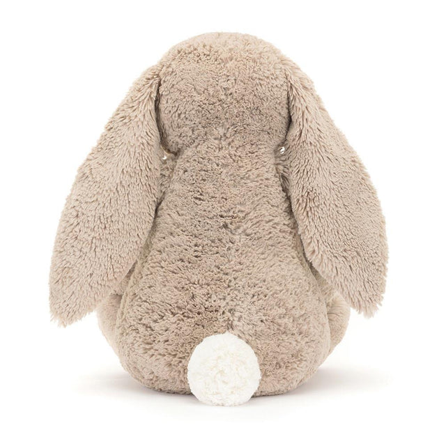 Jellycat Blossom Beige Bunny Petal Big Back Facing