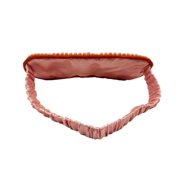 House of Disaster Can't Be Arsed Embroidered Eyemask Reverse