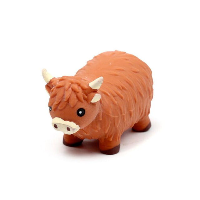 Stretchy Highland Coo Toy