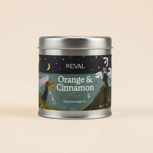 Orange & Cinnamon Christmas Tin Candle