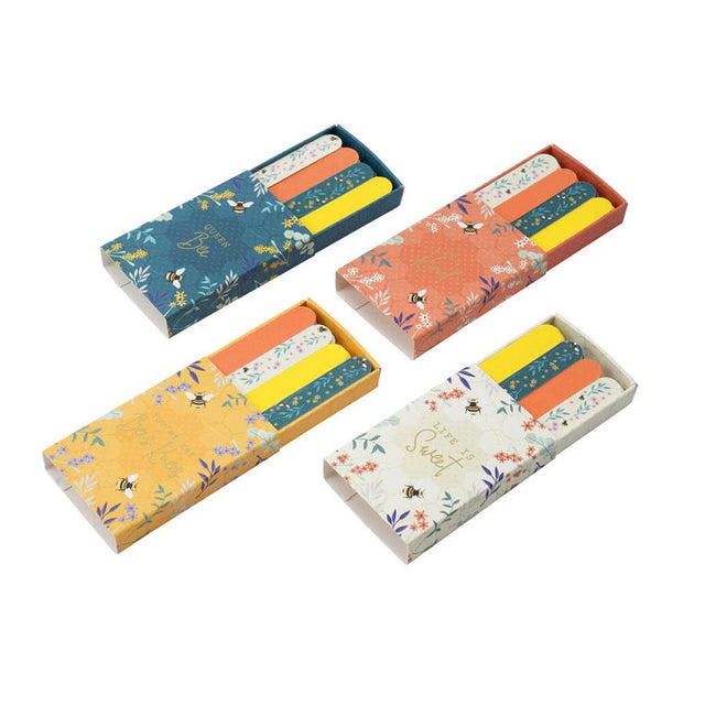 The Beekeeper Matchbox Nail File Set