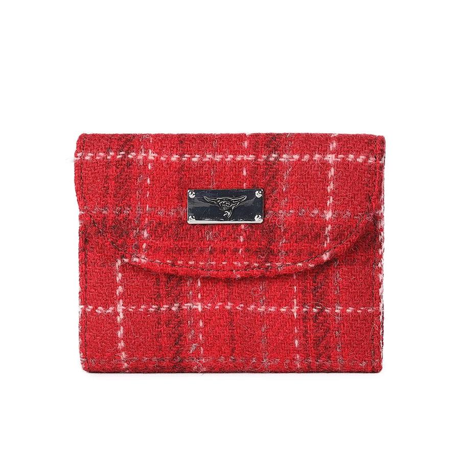 Glen Appin Portemonnee Jura Purple/Pink Tartan - Echte Harris Tweed - Made in Scotland Glen Appin Portemonnee Jura Purple/Pink Tartan - Echte Harris Tweed - Made in Scotland