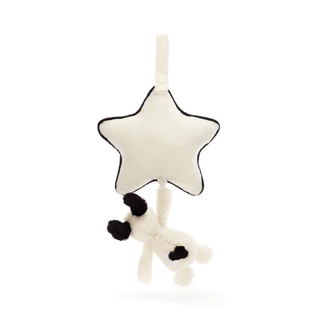 Jellycat Rufferty Puppy Musical Pull Back Facing