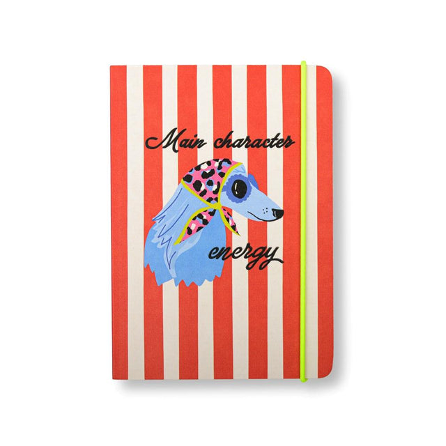 Main Character Energy Dog Notebook