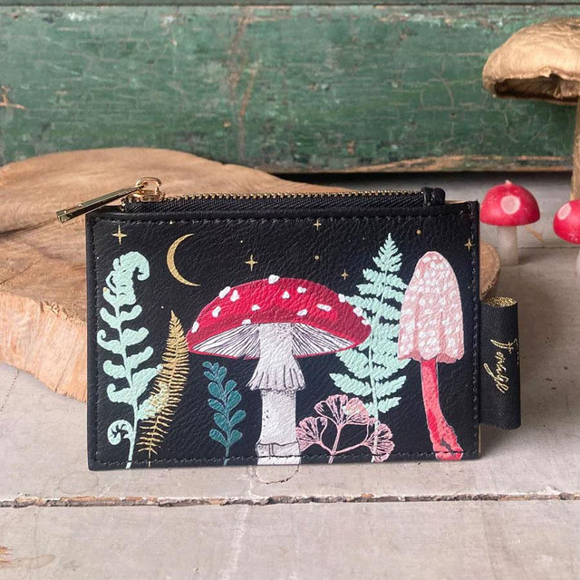 Forage Mushroom Zip Purse