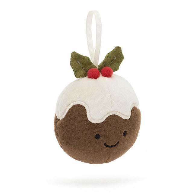 Festive Folly Christmas Pudding Decoration