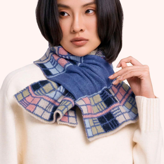 Denim Blue Mix Dani Scarf