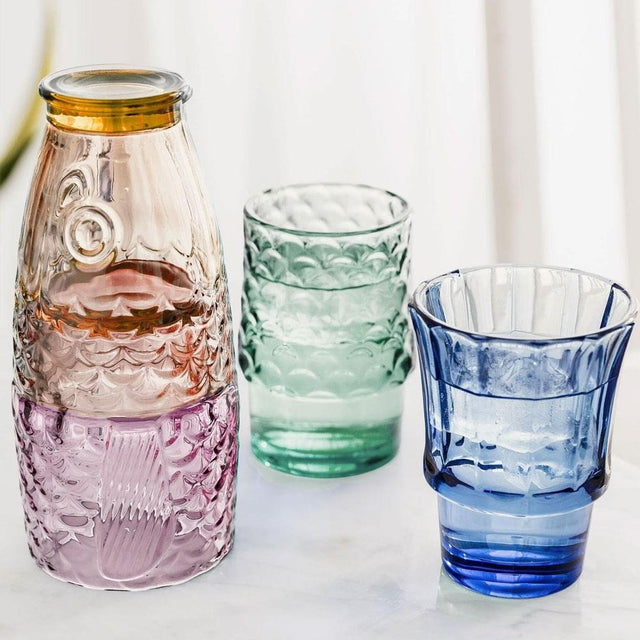 Rainbow Stacking Fish Glasses