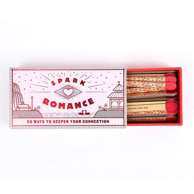 Spark Romance Faux Matchstick Box