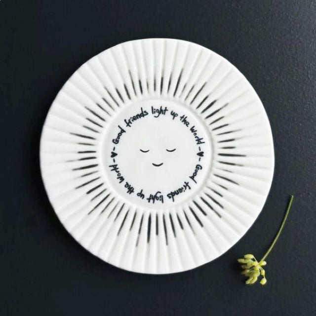 Good Friends Light Up the World Sun Coaster