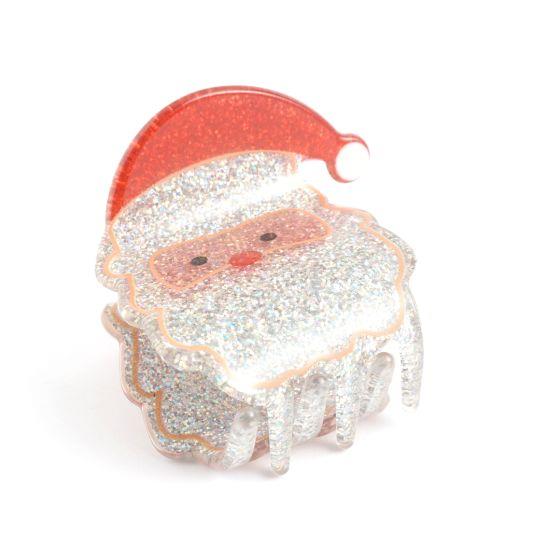 Santa Hair Claw Clip