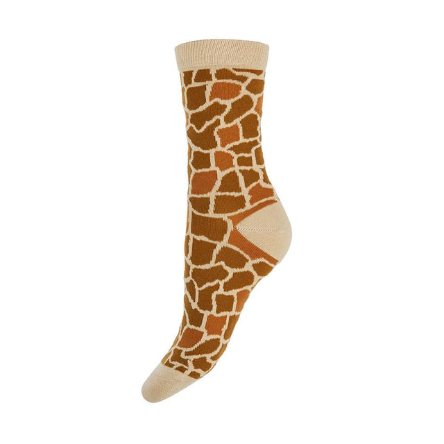 Giraffe Print Women's Bamboo Socks