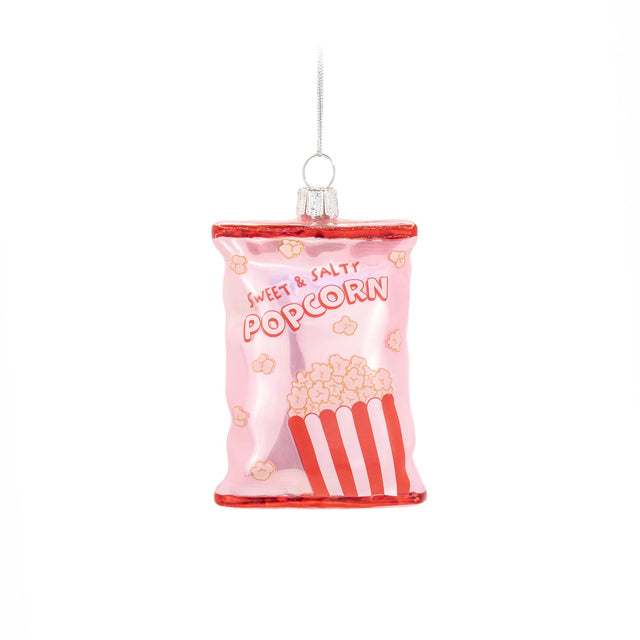 Popcorn Packet Glass Bauble