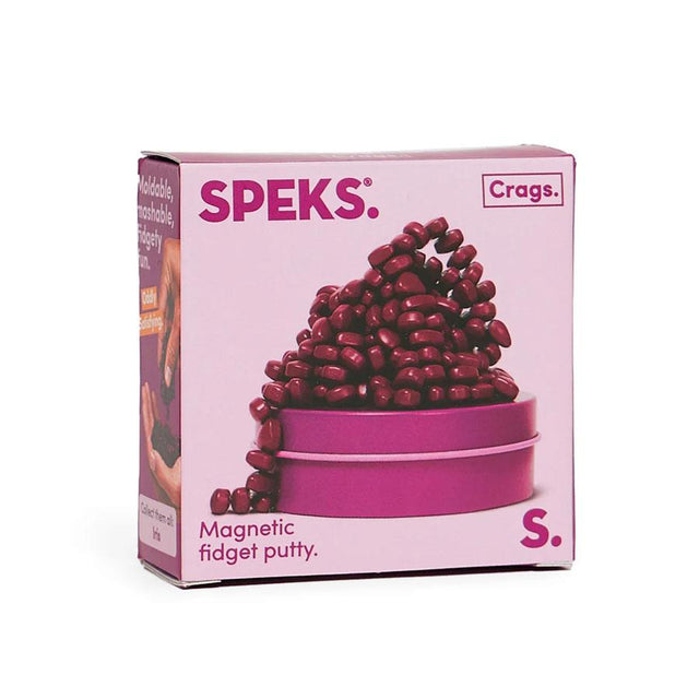 Purple Mini Matte Crags Magnetic Fidget Putty