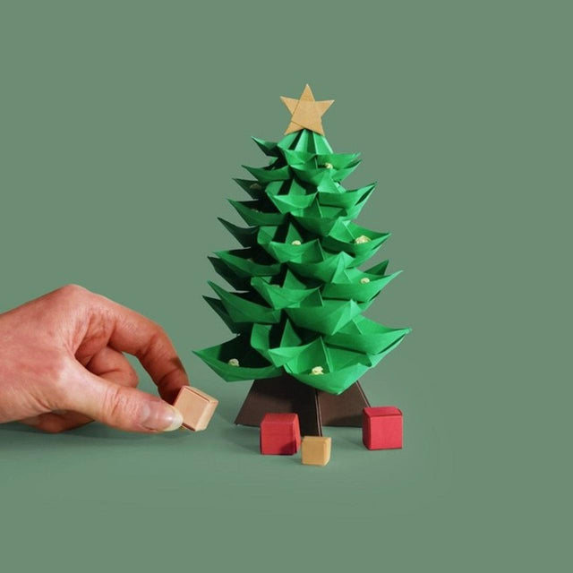 Paper Origami Christmas Tree